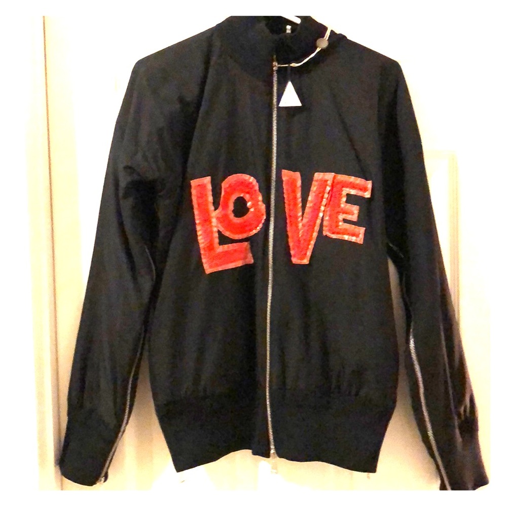 Brand New!! 2 Moncler 1952 LOVE bomber jacket!